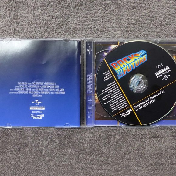 Back To The Future 2 CD Original Movie Soundtrack Alan Silvestri Intrada Special - Picture 4 of 14